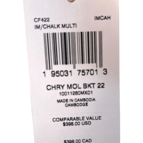 Coach CHERRY MOLLIE Bucket CHALK MULTI Purse Handbag Crossbody NWT NEW Bag Gift - Picture 14 of 14